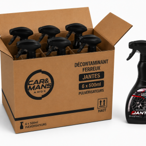 Car&Mans Professionnel accompagne les garages, centres de detailing, concessions automobiles, carrossiers et préparateurs esthétiques avec une gamme complète de produits de detailing haute performance. Bénéficiez de tarifs réservés aux professionnels, de conditionnements adaptés (500 ml, 5 L, 10 L et 20 L), d'une livraison rapide et d'un accompagnement personnalisé. Rejoignez le réseau Car-Mans et développez votre activité avec des solutions performantes, fiables et conçues pour répondre aux exigences des professionnels de l'automobile.