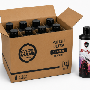 Car&Mans Professionnel accompagne les garages, centres de detailing, concessions automobiles, carrossiers et préparateurs esthétiques avec une gamme complète de produits de detailing haute performance. Bénéficiez de tarifs réservés aux professionnels, de conditionnements adaptés (500 ml, 5 L, 10 L et 20 L), d'une livraison rapide et d'un accompagnement personnalisé. Rejoignez le réseau Car-Mans et développez votre activité avec des solutions performantes, fiables et conçues pour répondre aux exigences des professionnels de l'automobile.